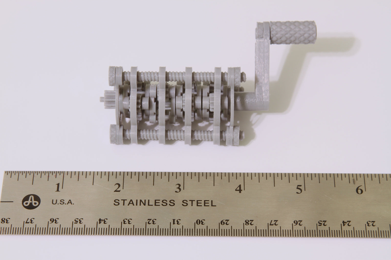3D Printed 4-Stage Planetary Gears