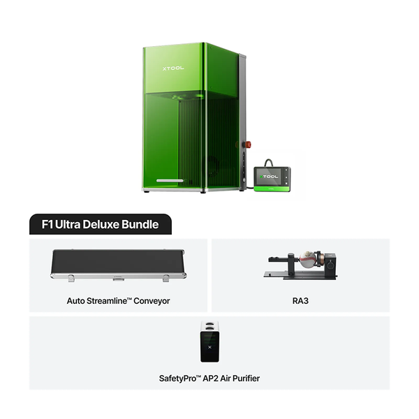 xTool F1 Ultra 20W Fiber & Diode Dual Laser Engraver | 3D Universe