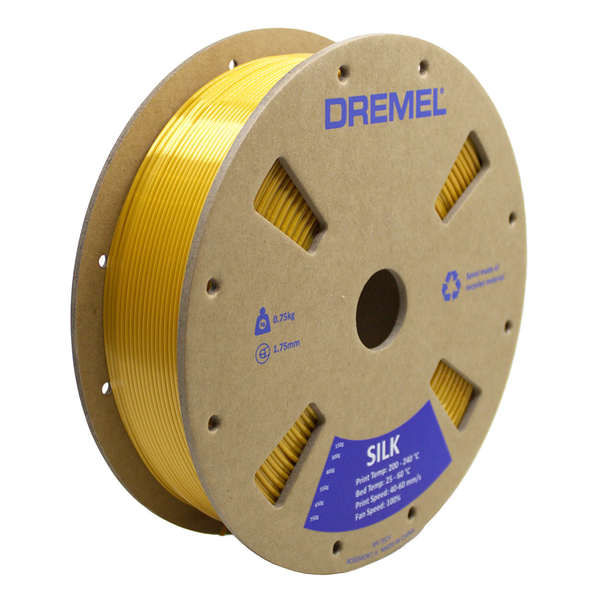 Filament PLA constructeur Dremel - Vert Ø 1,75 - 0,75kg