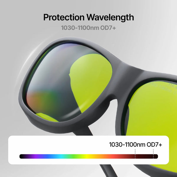 survival laser goggles xTool Laser Safety Goggles for 316nm-450nm & 900nm-1080nm Lasers
