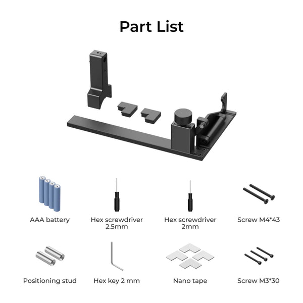 xTool Accessory Kit for RA2 Pro 3D Universe