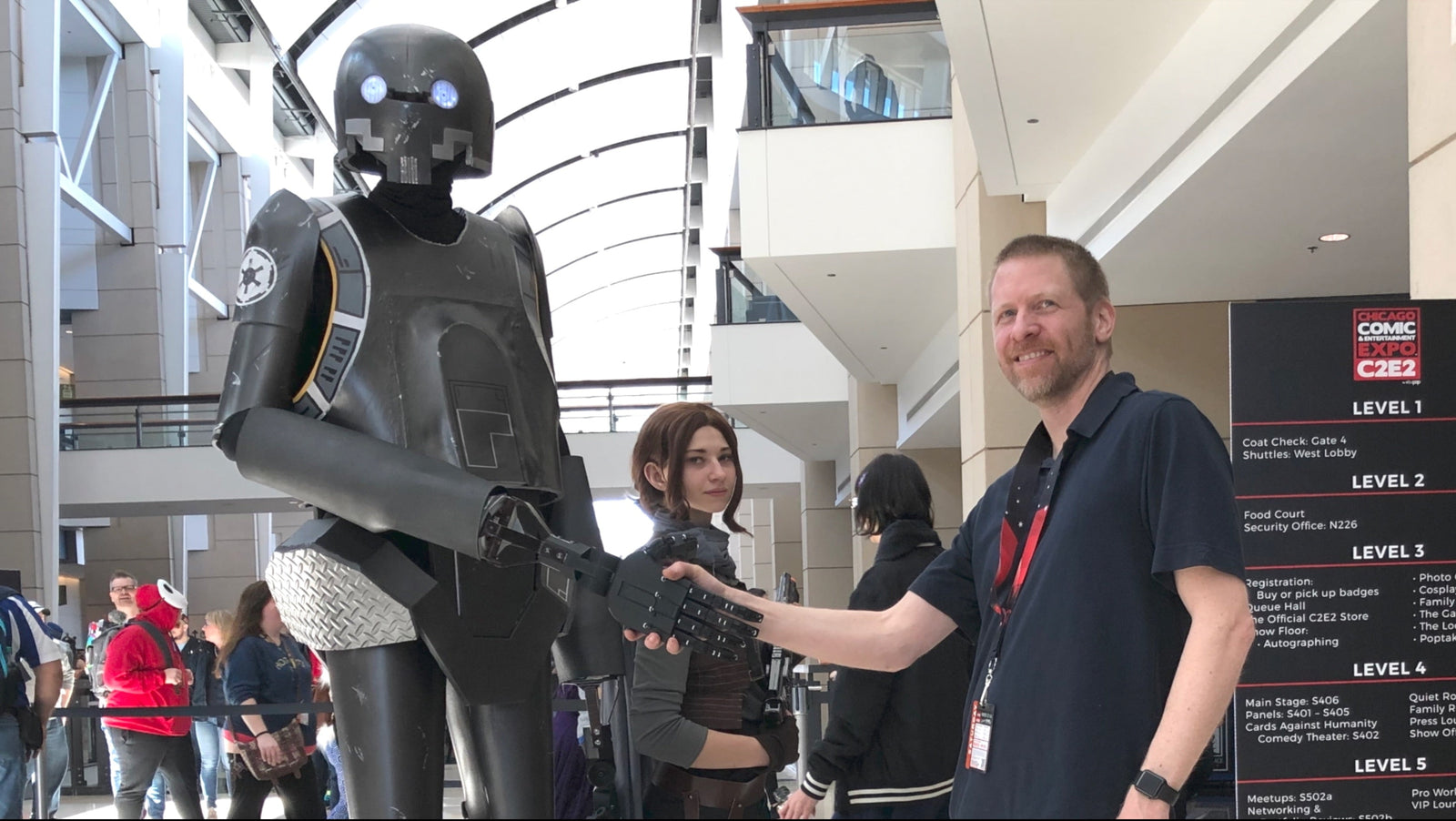 K-2SO Cosplay Project with 3D Printed Mechanical Hands