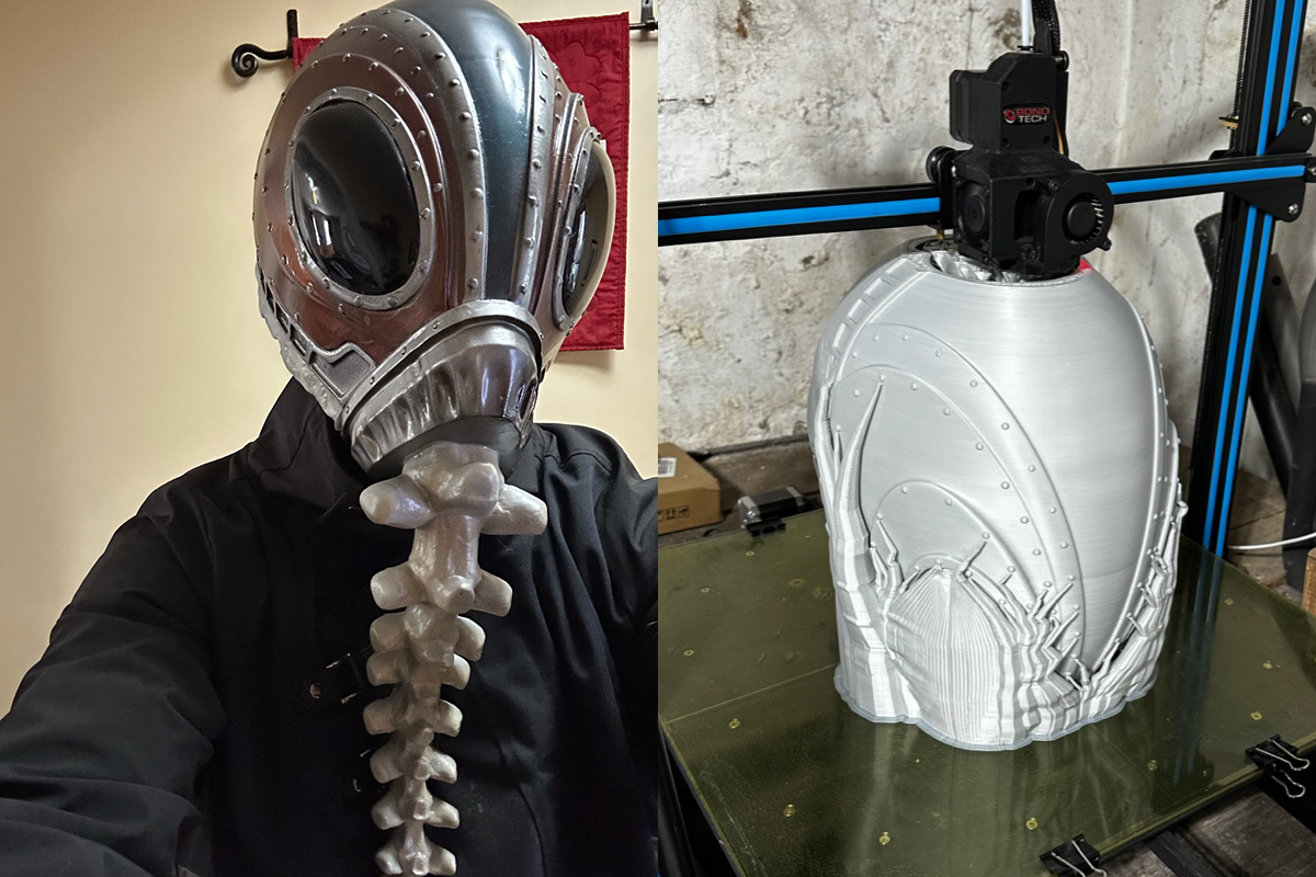 3D Printed Sandman Dream Cosplay