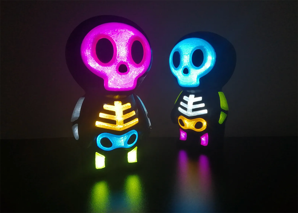 Halloween 3D Prints, Laser Cut and Thermoformed Designs!