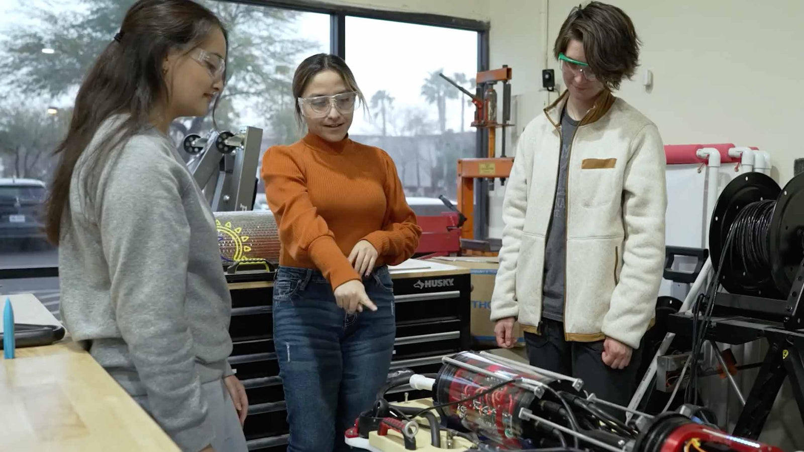 Desert WAVE’s All-Women’s Robotics Team's Autonomous Underwater Robots