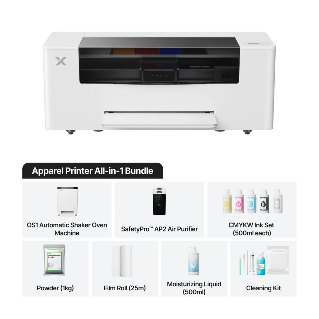 xTool Apparel Printer All-in-One Bundle - Variant Image