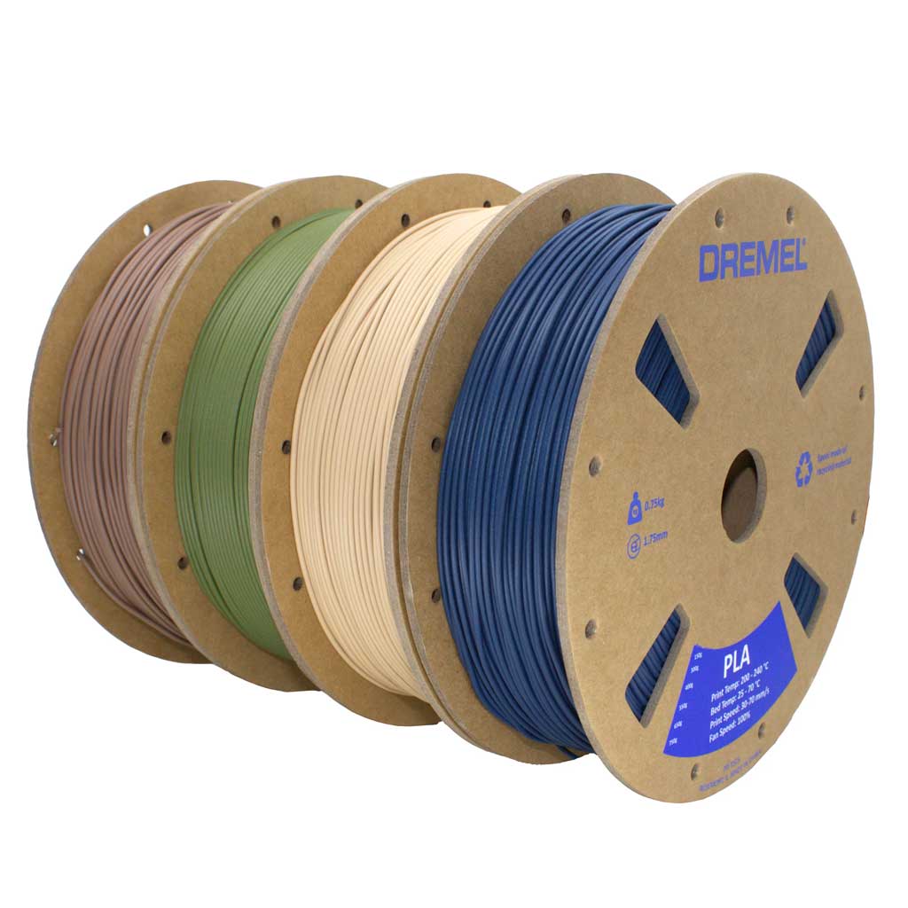 Dremel Matte Finish PLA Filament (1.75mm, 0.75kg) - Variant Image