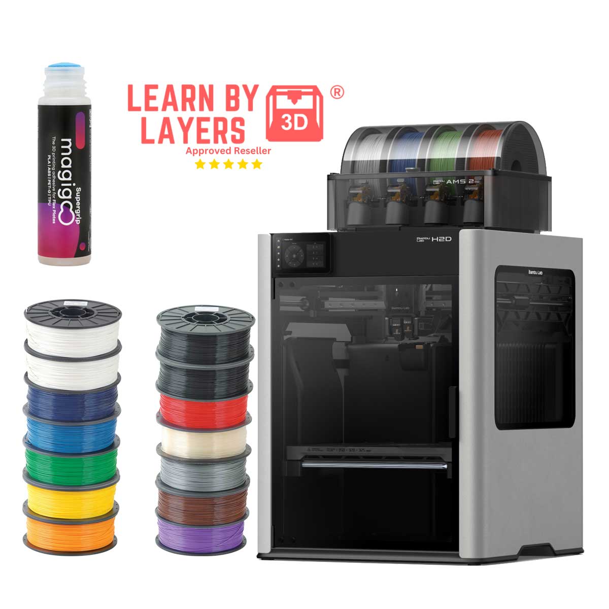 Bambu Lab H2D AMS Combo Educational Bundle | 3D Universe