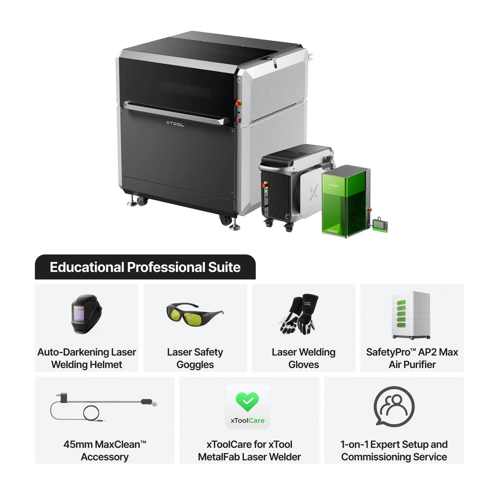 xTool MetalFab Laser Welder and CNC Cutter for Education - Variant Image
