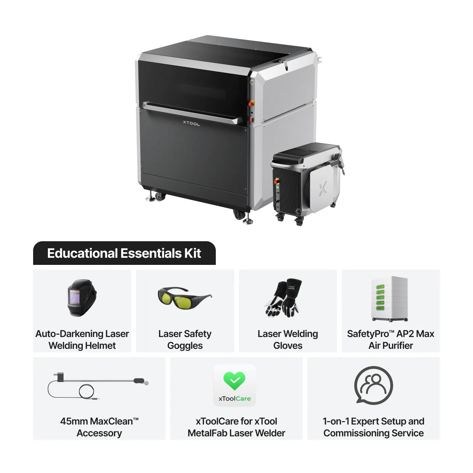 xTool MetalFab Laser Welder and CNC Cutter for Education | 3D Universe