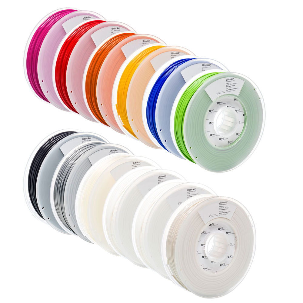 UltiMaker Material Starter Bundle 12 (2.85mm, Single Extrusion) - Variant Image