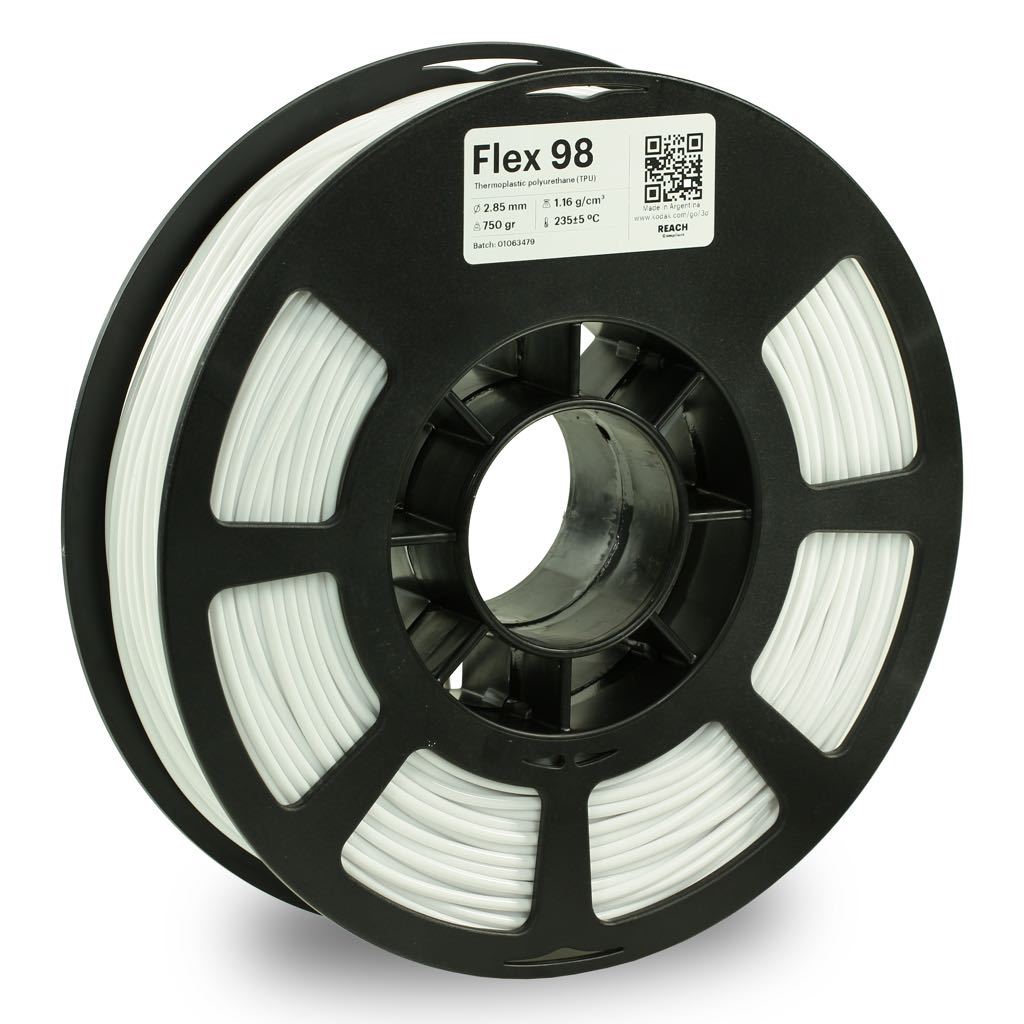 Kodak Flex 98 TPU Filament 2.85mm (3.0mm) - 750g - Variant Image