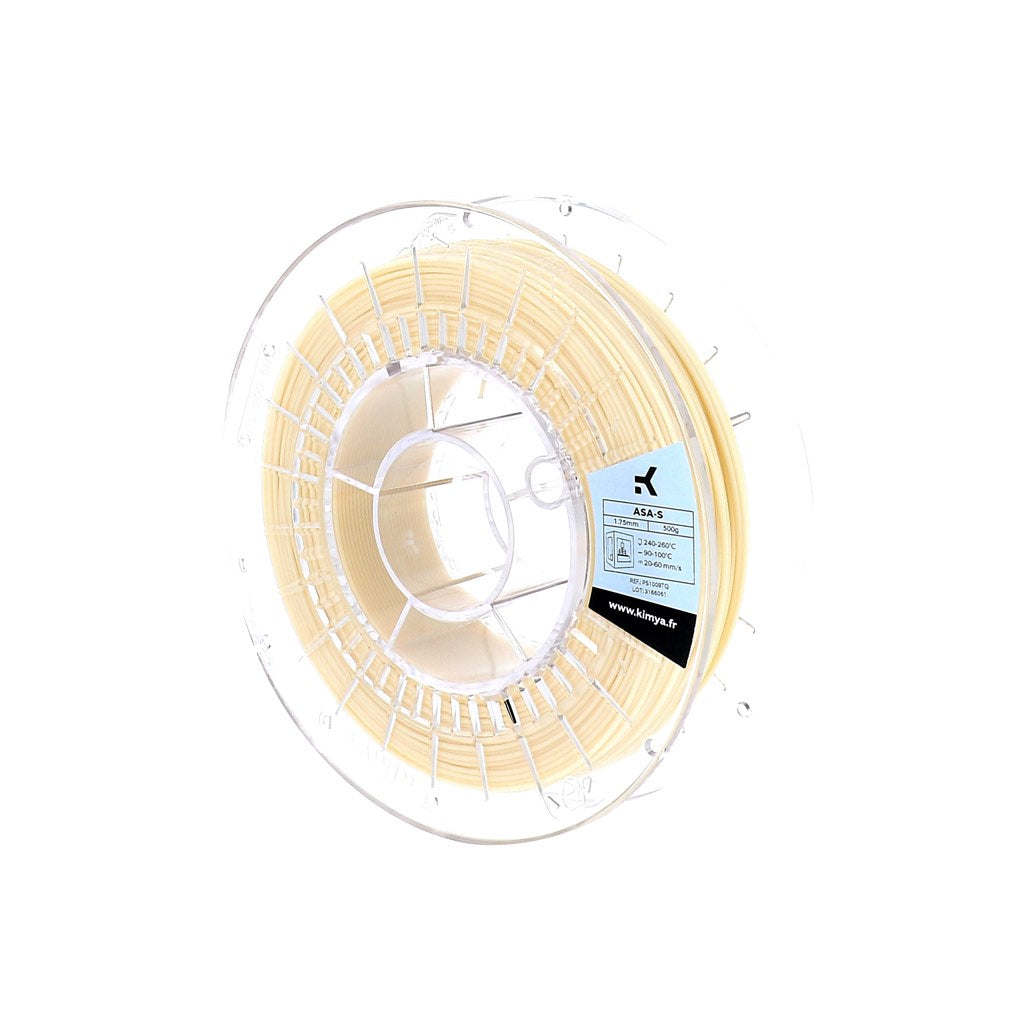 ASA filament resistant to UV and weather conditions